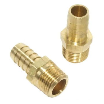 Hochpräzise CNC Metall Drehen Brass -Buchse -Gelenk